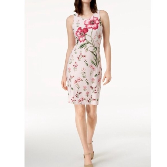 New! Charter Club Feminine Garden Shift Dress - Picture 2 of 8